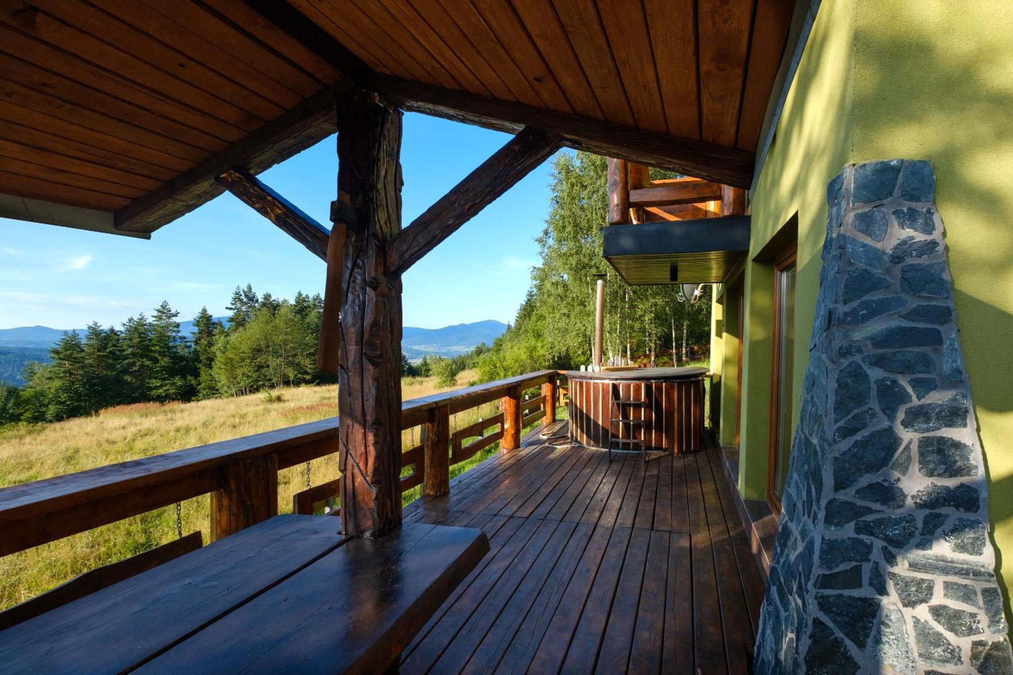 Villa Przystanek Madejowa Jeleśnia Exterior foto