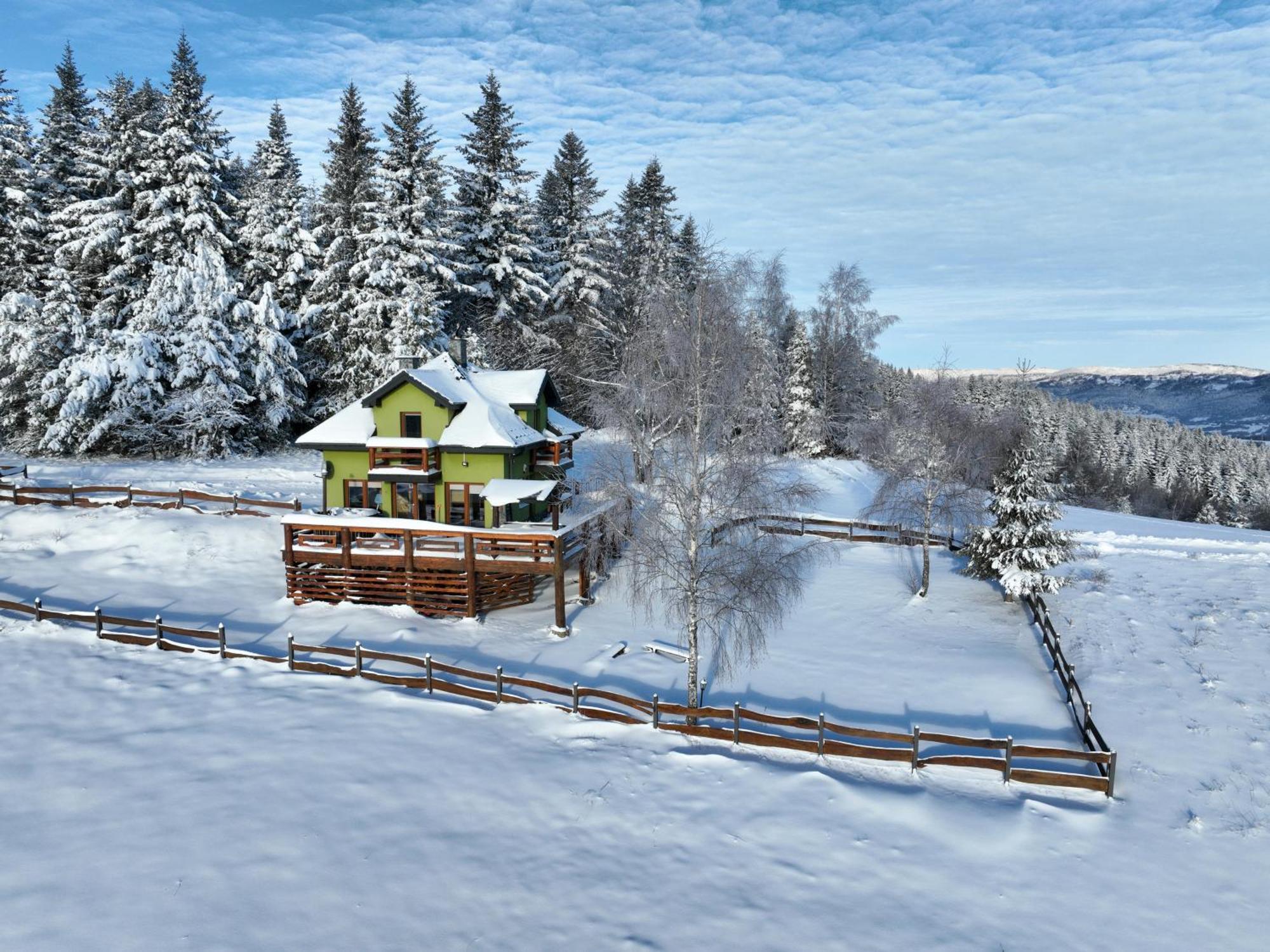 Villa Przystanek Madejowa Jeleśnia Exterior foto